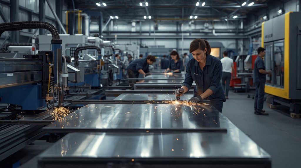 Процессы Прецизионный листовой металл: резка, гибка, сварка и отделка