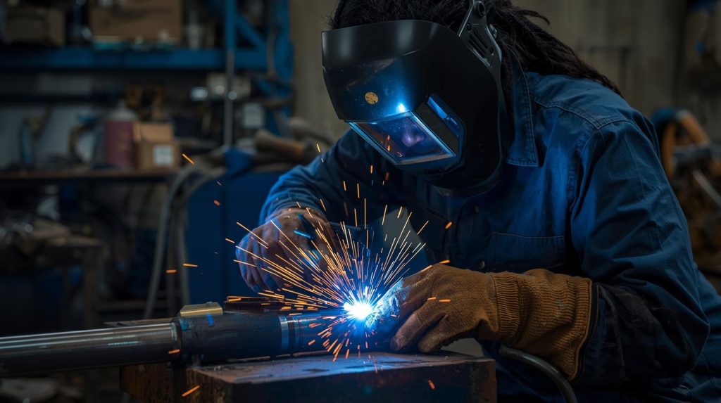 Правильные техники сварки полукаркаса с трубой